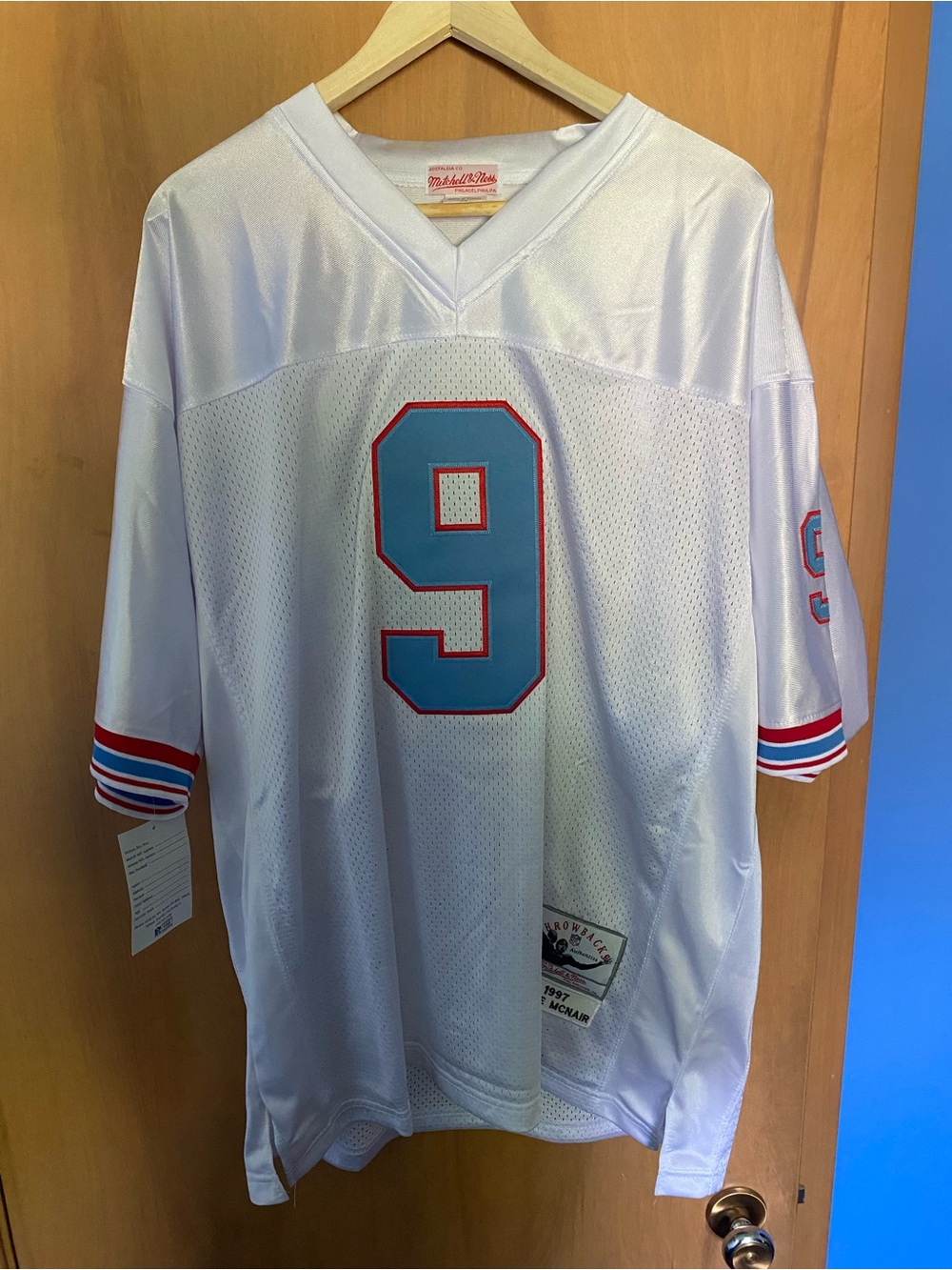 Mitchell & Ness Tennesse Titans Throwback Football Jersey